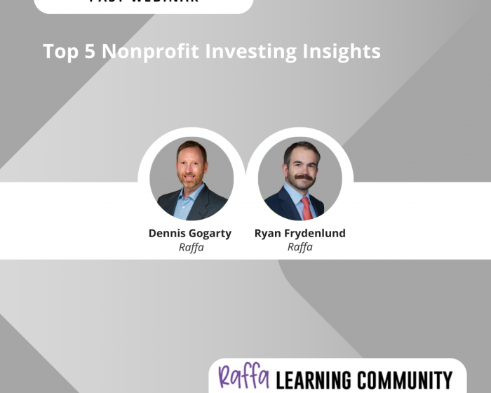 Top 5 Nonprofit Investing Insights